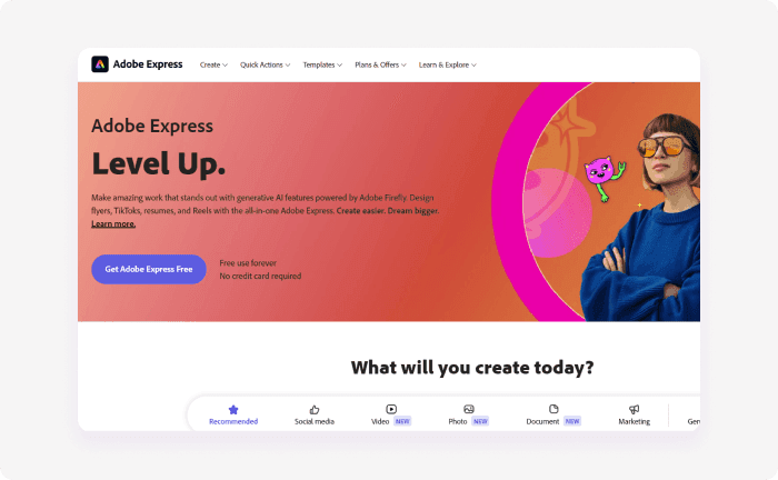 Adobe Express is one of best AI background removers 