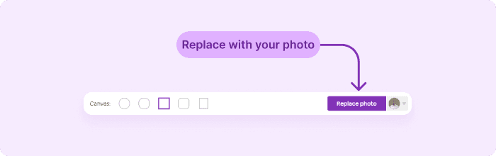 Replace with your photo to make Valentine's Day PFP