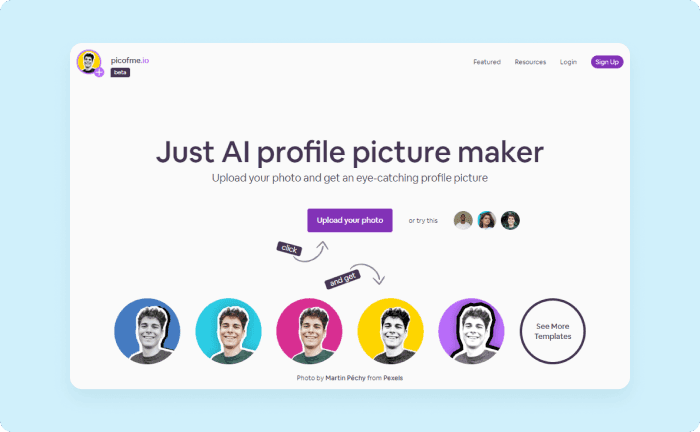 Upload Your Preferred Picture