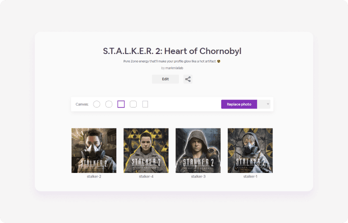Go to the S.T.A.L.K.E.R 2: Heart of Chernobyl PFP template
